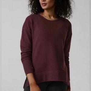 Athletes Coaster Luxe Waffle Swestshirt